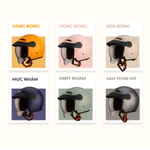 Mũ Bảo Hiểm 3/4 Royal M139 Lux Chính Hãng | Kính Âm Lưỡi Trai Che Nắng, Bh 12 Tháng Hãng Sản Xuất — ảnh 4