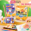 Bút Chì Màu Gốc Dầu Thân Lục Giác/ Tam Giác Deli - Màu Chì 36 Màu Chất Liệu An Toàn Cho Bé Màu Sắc Tươi Sá