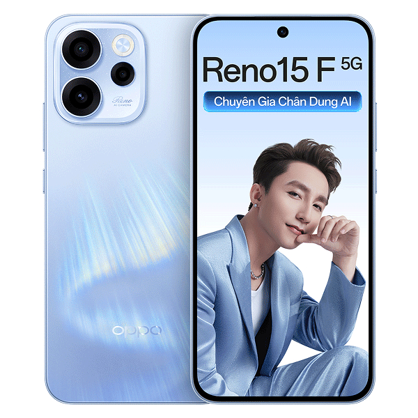 Điện thoại OPPO Reno15 F 5G 8GB/256GB l 12GB/256GB- Tặng đế xoay Ava+. | BigBuy360 - bigbuy360.vn