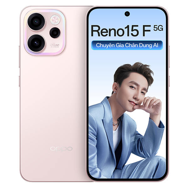 Điện thoại OPPO Reno15 F 5G 8GB/256GB l 12GB/256GB- Tặng đế xoay Ava+. | BigBuy360 - bigbuy360.vn
