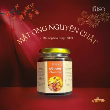 Mật ong Tinh bột Nghệ & Mật ong nguyên chất hỗ trợ dạ dày tốt cho sức khỏe. 180ml