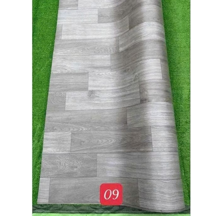 Khổ 2m Thảm Simili nhám vân gỗ dày 1.4mm chống cháy, chồng trầy xước, chống thấm nước, ẩm mốc dễ vệ sinh lau chùi