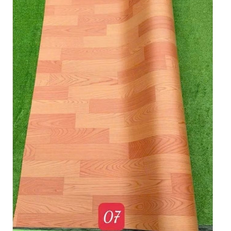 Khổ 2m Thảm Simili nhám vân gỗ dày 1.4mm chống cháy, chồng trầy xước, chống thấm nước, ẩm mốc dễ vệ sinh lau chùi