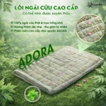 [DEAL TRI ÂN TẾT 2026] Combo Gối & Thảm Ngải Cứu Đông Y Cao Cấp Chính Hãng ADORA | Tặng Thêm Lõi Ngải Cứu & Hoa Hồng Khô — ảnh 2