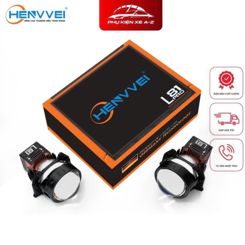 Bi Led Pha L81 pro Thương Hiệu HENVVEI(giá 1 cặp)_Phụ Kiện Xe A_Z ...