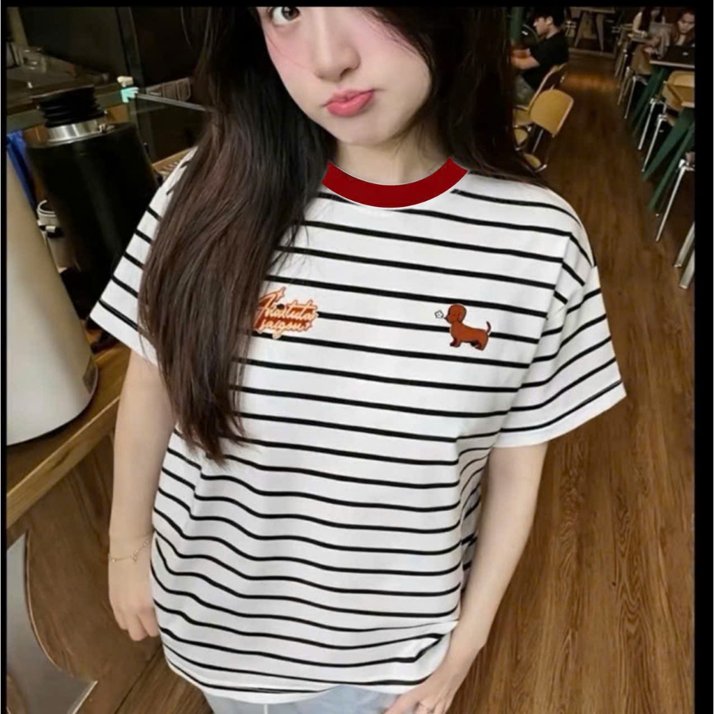 Áo phông CÚN NGẮN TAY from rộng basic nam nữ CAMA STORE MM2