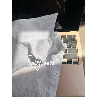 [Kids-JUNE LINEN] Áo sơ mi tay dài Linen 100% cho Bé, 15kg-40kg. #VT02