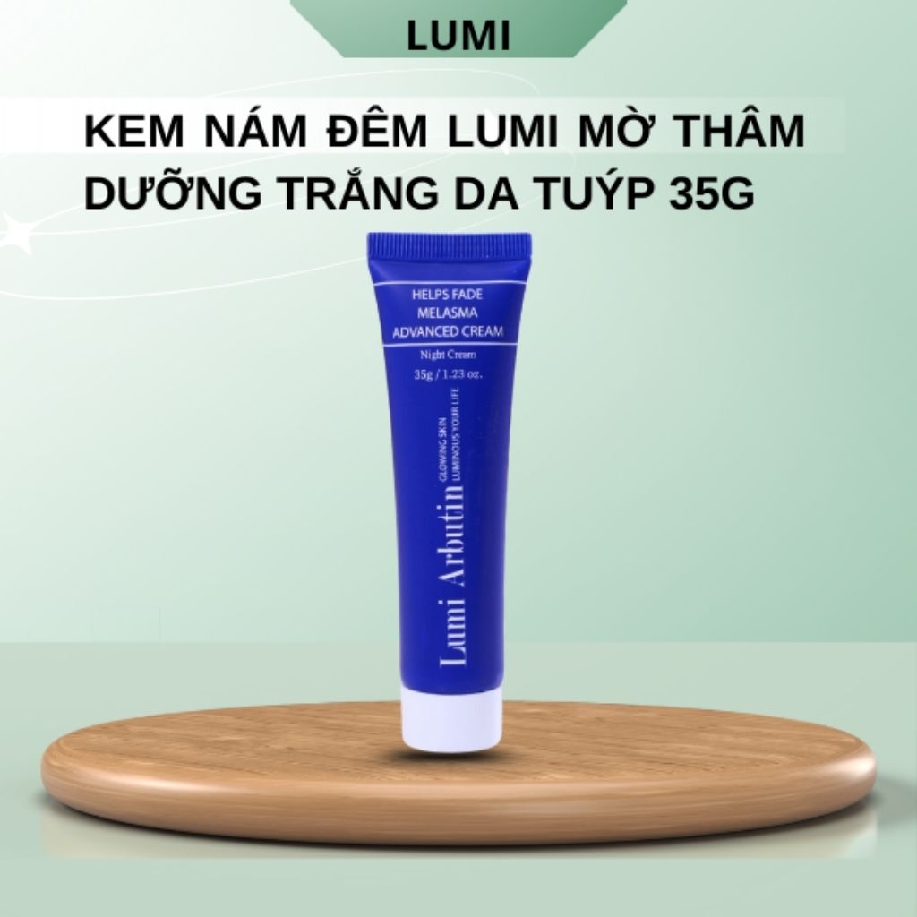 Kem Dưỡng Đêm Lumi Arbutin Hỗ Trợ Cân Bằng Sắc Tố Dưỡng Ẩm Giúp Da Sáng Khỏe Mỗi Ngày