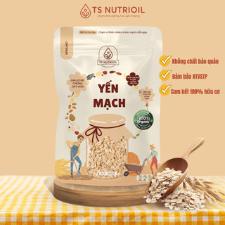 Yến Mạch Úc Cán Dẹt TS Nutrioil - Nguyên Chất Hỗ Trợ Giảm Cân, Tập Gym, Eat Clean