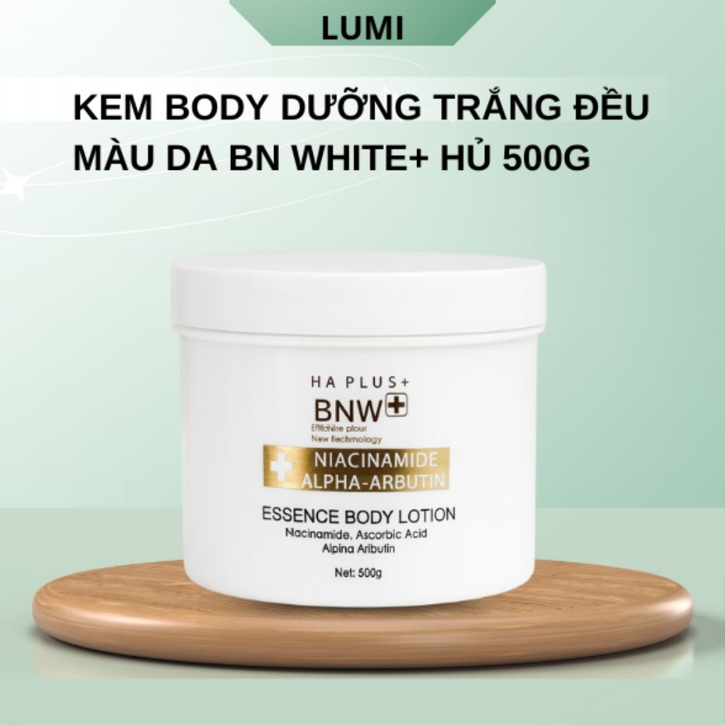 Kem Dưỡng Body BNW+ HA Plus Dưỡng Sáng Da Cấp Ẩm Làm Mềm Mịn Cân Bằng Sắc Tố Da