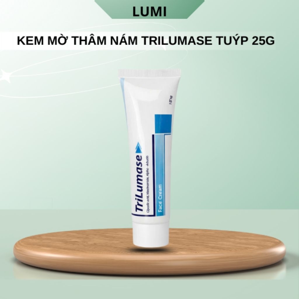 Kem Mờ Thâm Nám Trillumase Giảm Nám Tàn Nhang, Mờ Thâm, Làm Sáng & Đều Màu Da Tuýp 25g
