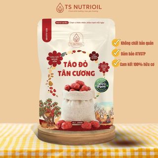Táo Đỏ Tân Cương Chính Hãng TS Nutrioil - Hàng Loại 1 Chuyên Pha Trà, Chưng Yến, Hầm Gà
