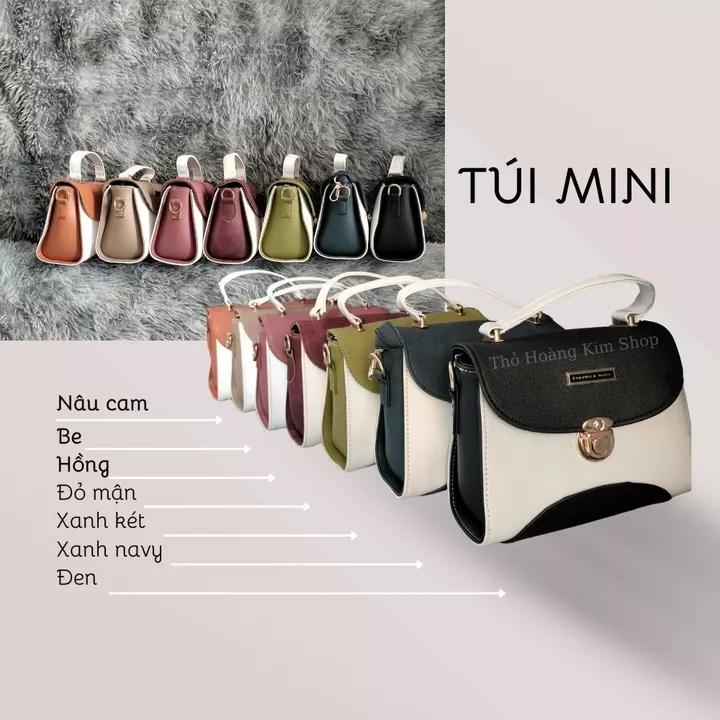 Túi đeo chéo thời trang, Túi xách nữ đeo chéo nhỏ, Túi đeo chéo, Túi nữ mini đeo chéo, Túi xách nữ nhỏ gọn mini, Túimini – 2