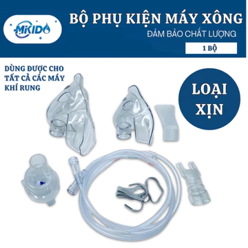 Bộ Phụ Kiện Máy Xông Khí Rung - Phụ Kiện Xông Mũi Họng Phù Hợp Tất Cả Các Dòng Máy Hàng Chất Lượng