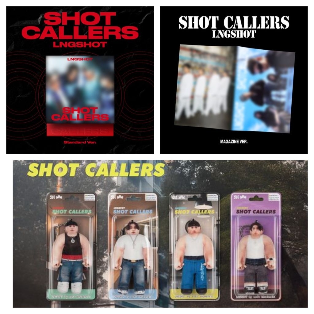 LNGSHOT DEBUT EP [SHOT CALLERS] Lngshot Shot Callers | Shopee Việt Nam