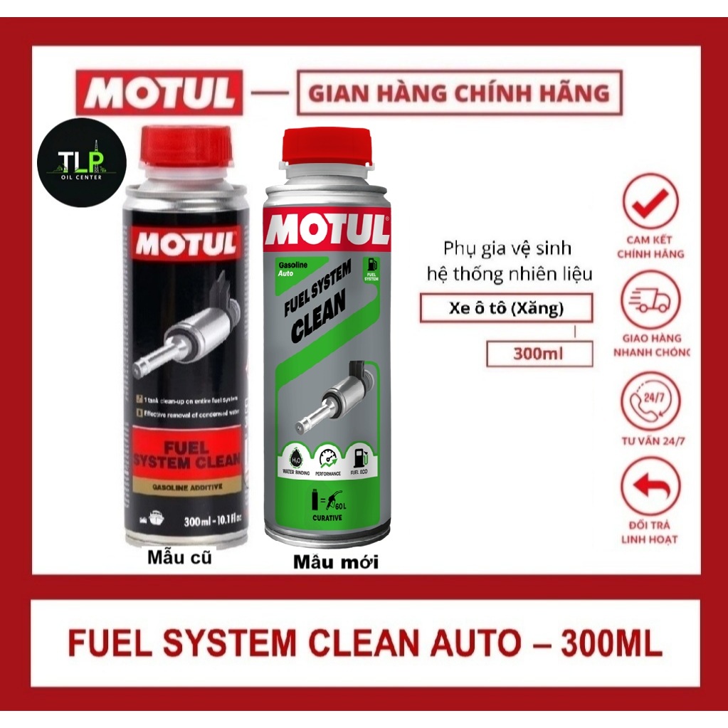 PHỤ GIA VỆ SINH HỆ THỐNG NHIÊN LIỆU DÀNH CHO OTO MÁY XĂNG MOTUL FUEL ...