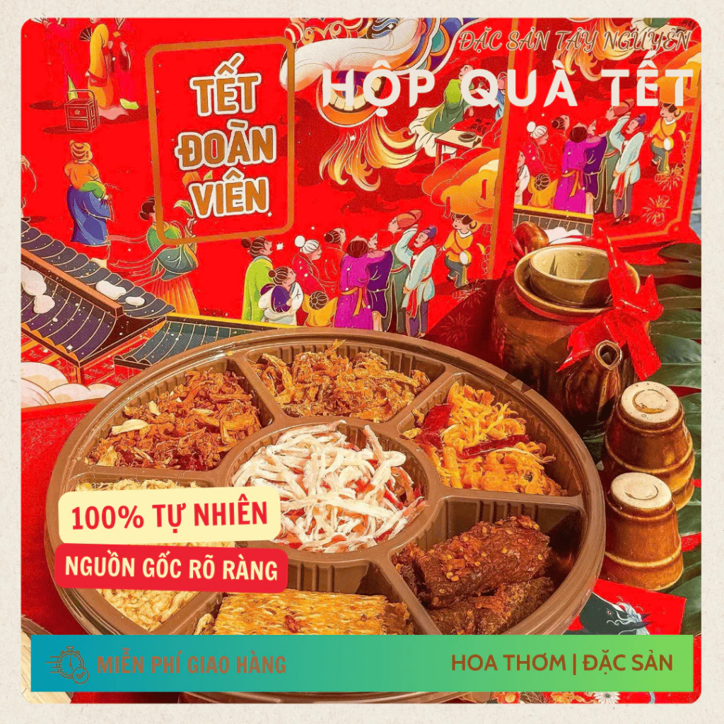 Hộp quà Đồ Khô Đặc Sản