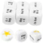Set 2 Viên Xúc Xắc Xí Ngầu Uống Bia 6 Mặt Bằng Nhựa - Đồ Chơi Ngày Tết TOMI 055