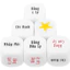 Set 2 Viên Xúc Xắc Xí Ngầu Uống Bia 6 Mặt Bằng Nhựa - Đồ Chơi Ngày Tết TOMI 055