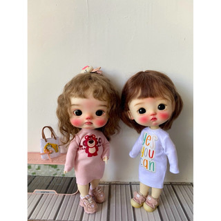 Váy ôm body tay dài hình ngẫu nhiên size búp bê dian mập,cừu nhỏ,6 thường(size khác vui lòng ib shop) hư