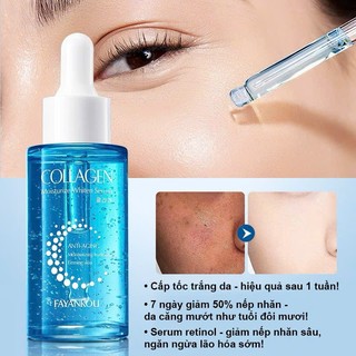 Serum Collagen Dưỡng Sáng 40ML Giảm Thâm Nám, Chống Lão Hóa Chứa Niacinamide & Vitamin C Cho Da Thâm Nám, Xỉn Màu