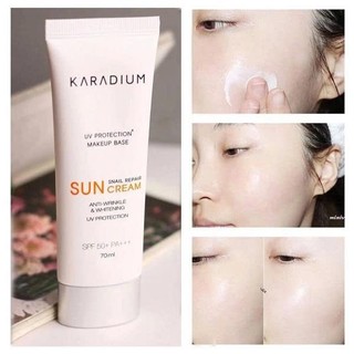Kem Chống Nắng Snail Repair Suncream Karadium (70ml)