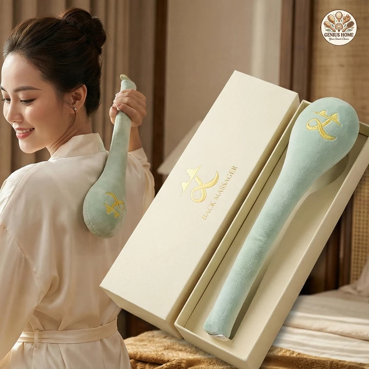 Gậy Vỗ Bát Đấm Lưng Massage - Cao Su Non Thông Kinh Lạc Giảm Đau Mỏi Vai Gáy Toàn Thân C40
