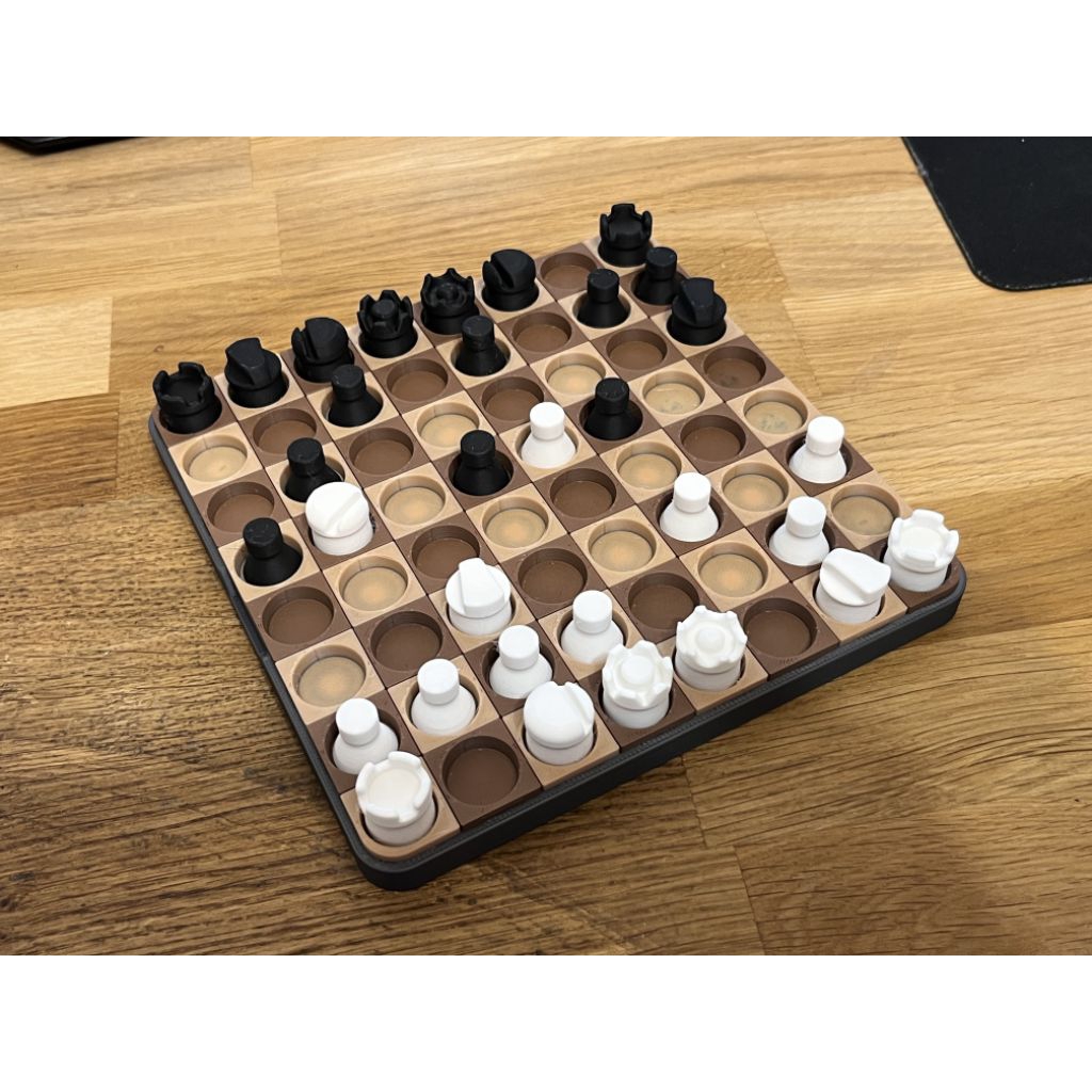 Cờ vua độc lạ Chess - Travel Edition - gọn gàng, tinh tế, quà tặng cờ vua, top cờ vua, cờ tối giản
