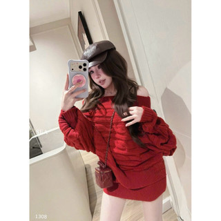 •𝙆𝙞𝙣𝙜𝙨𝙝𝙤𝙥𝙗𝙚𝙖𝙪𝙩𝙮•Set Len Thừng Trễ Vai Kèm Váy A QC
