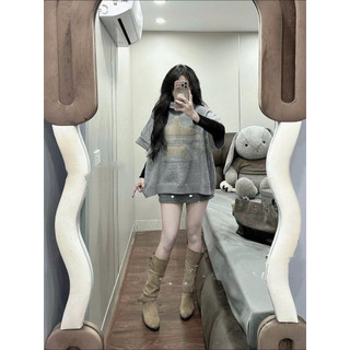 [SALE SỐC] •𝙆𝙞𝙣𝙜𝙨𝙝𝙤𝙥𝙗𝙚𝙖𝙪𝙩𝙮•Áo Len Ngôi Sao Tay Lửng QC