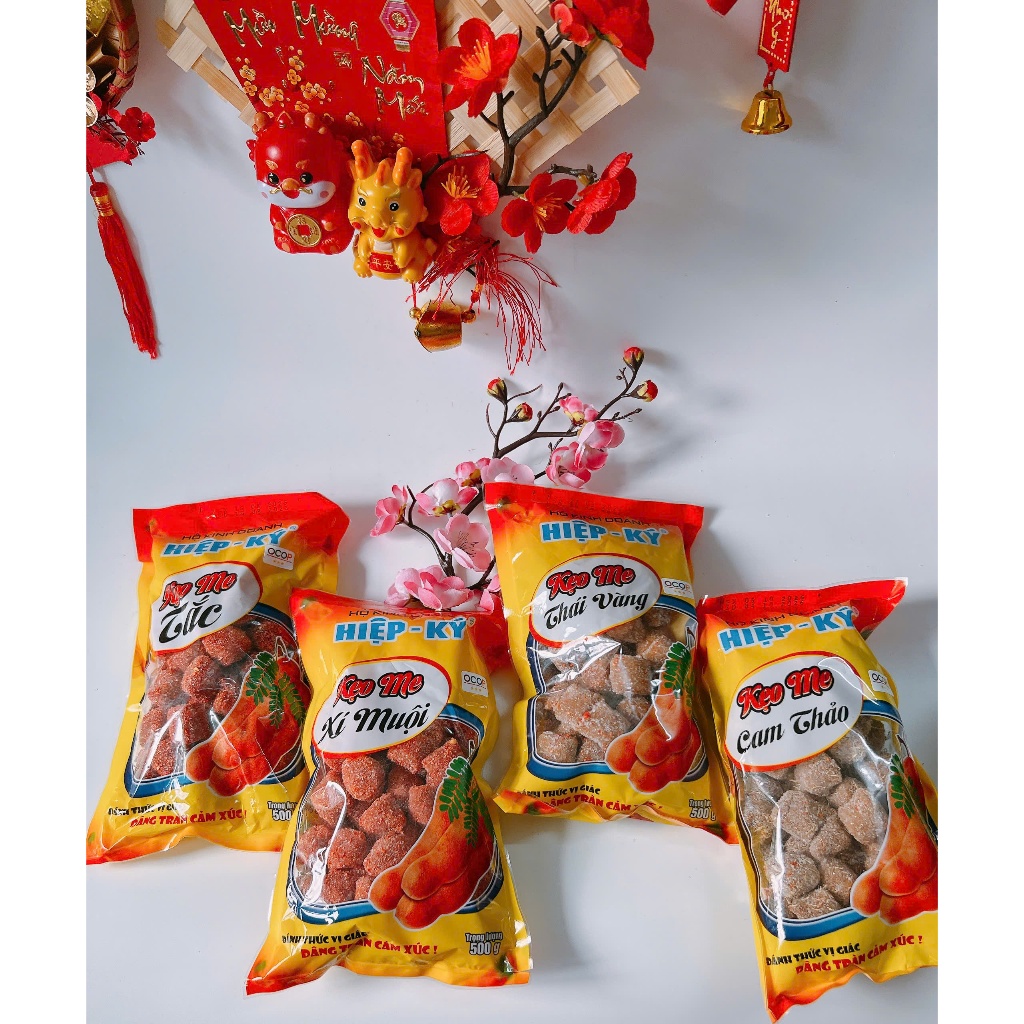 Hộp Kẹo Me Nhiều Vị Tùy chọn: Cam Thảo/ Xí Muội/ Tắc/ Thái Vàng chua cay, thơm, Ăn Vặt Food