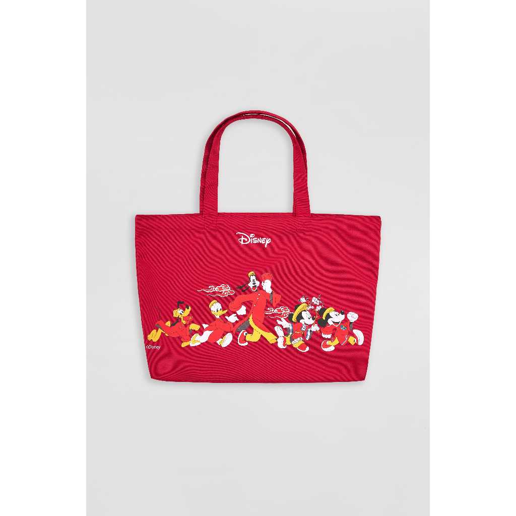 [MUA 4 GIẢM 20%]Túi Tote Bag Unisex Nam, Nữ Disney Spring Blessings, Túi đi chơi Tết Coolmate