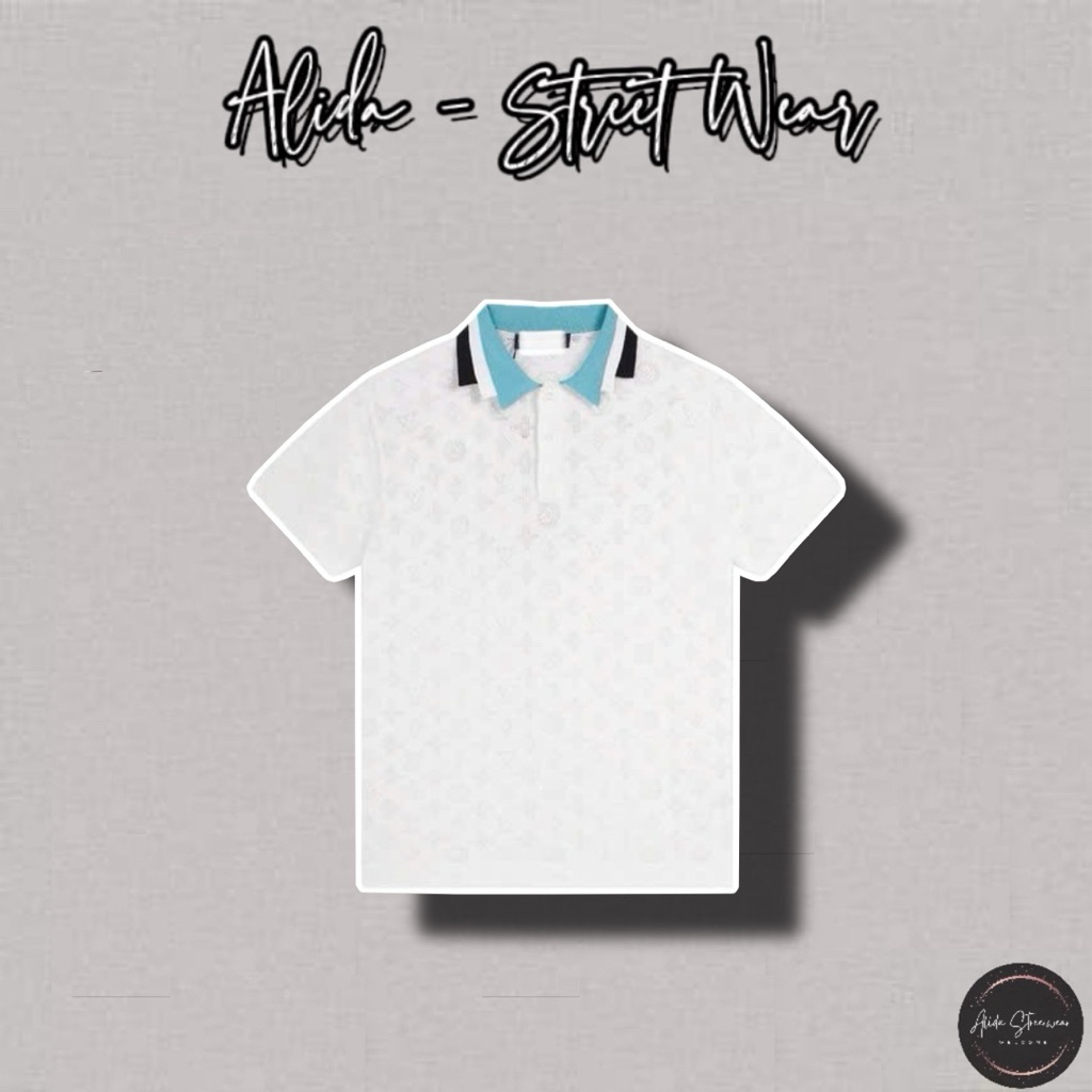 ⚡️[Hight Quality] Áo Polo Len Nam Cổ Bẻ \/ Ready To Wear - Điểm Nhấn Hoài Họa Tiết Dập Phối Cổ Xanh Sang Trọng