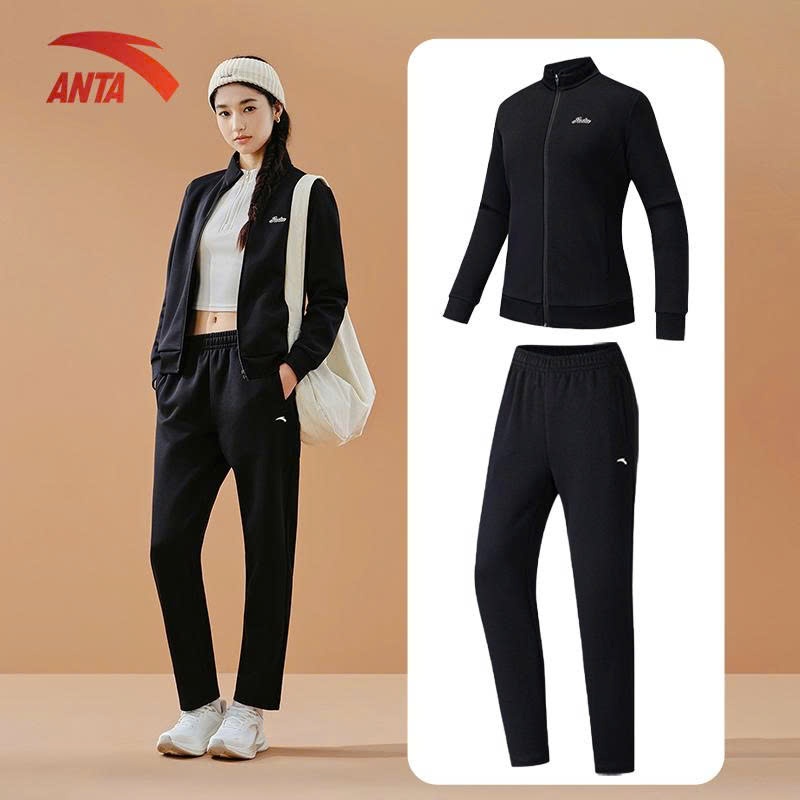ANTA Set Bộ Quần Áo Thể Thao Nữ Năng Động, Thời Trang 962617202
