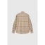 Áo Sơ Mi BOO Oversized Raglan Flannel Thêu Logo BOO ESS Chất Liệu Cao Cấp, Dày Dặn