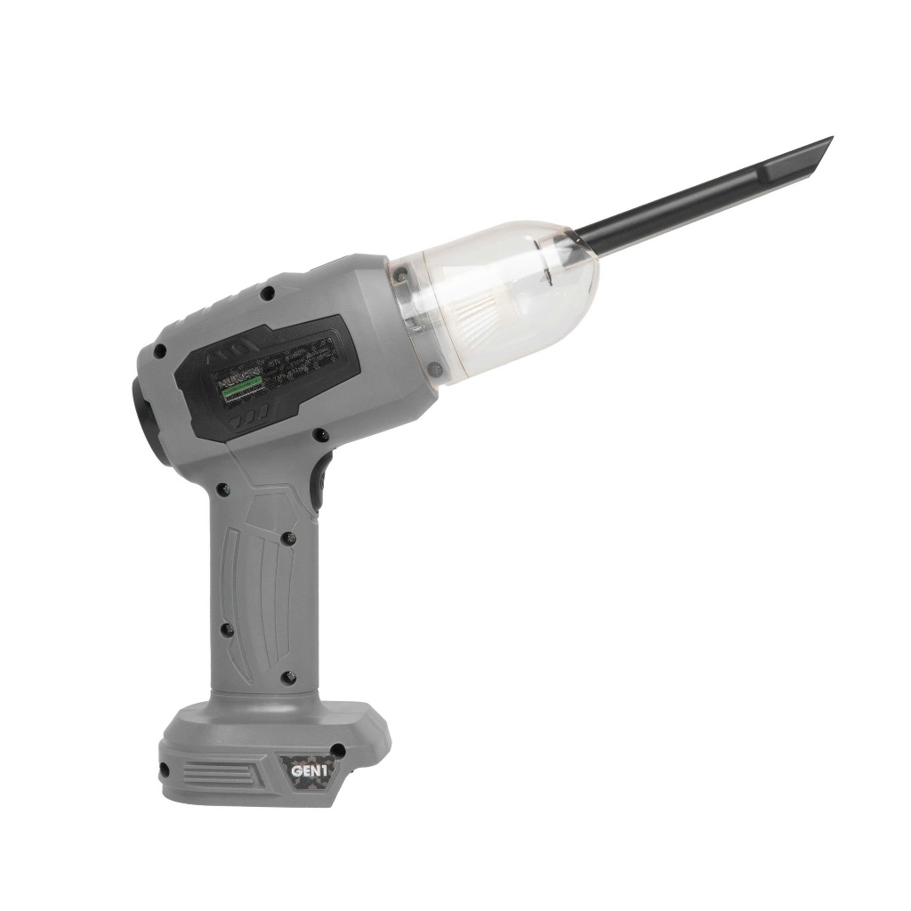 Máy Hút Thổi bụi ô tô mini HUKAN G1-VC09, Lực hút 7KPA 150W - Kèm 3 lõi lọc - Chân pin phổ thông