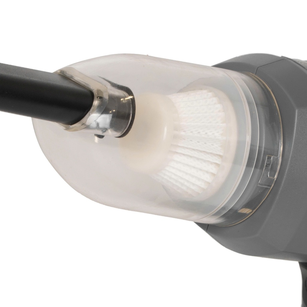 Máy Hút Thổi bụi ô tô mini HUKAN G1-VC09, Lực hút 7KPA 150W - Kèm 3 lõi lọc - Chân pin phổ thông