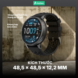 Đồng hồ thông minh Amazfit Active Max 48.5mm | Công Nghệ BioCharge | Màn AMOLED 1.5 inch -Chính Hãng