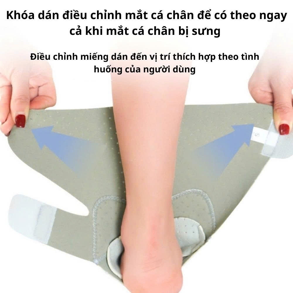 Đai Nẹp Cổ Chân Chỉnh Hình – Hỗ Trợ Bong Gân, Viêm Khớp, Đau Gân