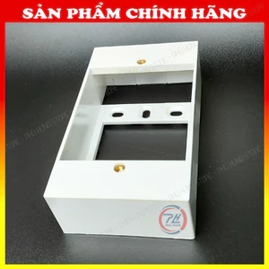 Đế nổi Sino Vanlock CK157RL chính hãng - dùng lắp công tắc ổ cắm điện nổi, không cần đục tường