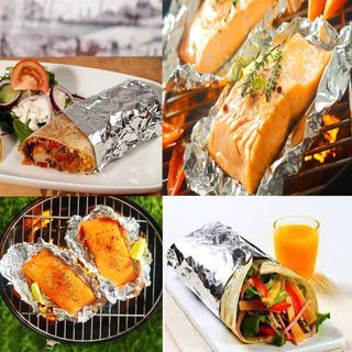 Màng nhôm bọc thực phẩm Shinsen Inochi chịu nhiệt cao dùng cho lò nướng tủ lạnh giữ trọn hương vị món ăn