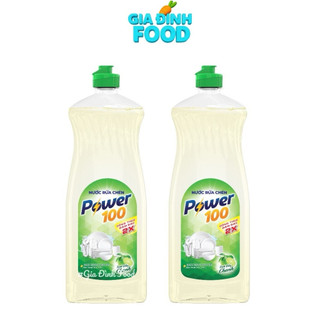 NƯỚC rửa chén Power 100 -(hương chanh Các loại)