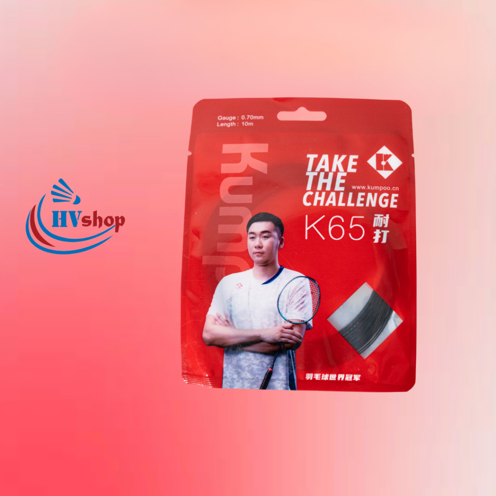 Dây cước đan vợt Kumpoo K65 chính hãng, màu cước đa dạng, độ bên cao, trợ lực tốt - HVShop