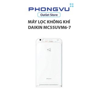 Máy Lọc Không Khí Daikin MC55UVM6-7 - Streamer Khử Mùi, HEPA Lọc Bụi PM2.5, Tạo Ion, Phòng Đến 41m² - BH 12 Tháng
