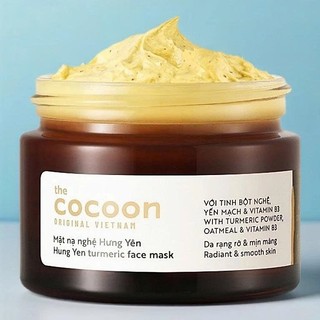 Mặt nạ nghệ Coocon Thiên Nhiên Thuần Chay Hỗ Trợ Đều Màu Giảm Thâm