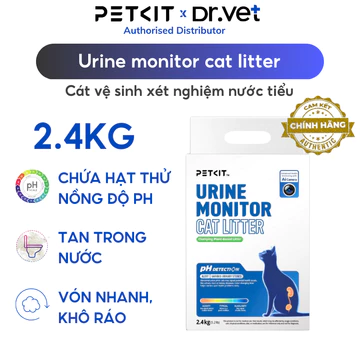 Cát vệ sinh cho mèo, cát mèo, cát mèo vệ sinh Petkit kiểm tra ph nước tiểu mèo, khử mùi