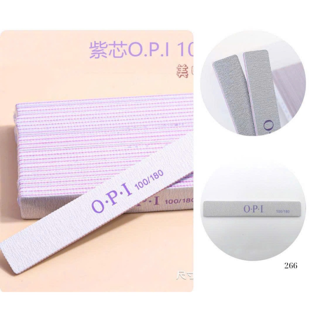 Bộ 25 Dũa móng OPI đa dạng hình dạng, chất liệu bền chắc, phù hợp tạo phom và làm nhám móng chuyên dụng cho làm nail