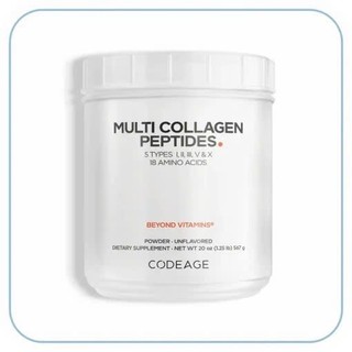 [LIVE] Thực Phẩm Bảo Vệ Sức Khỏe Bột Collagen Codeage Multi Collagen Peptides, hộp nhập khẩu 567g
