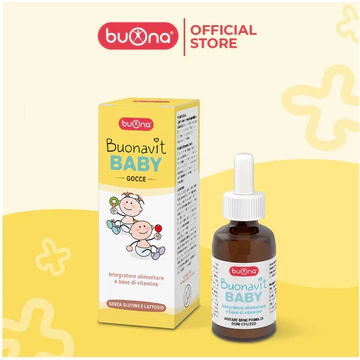 Buonavit Baby (Lọ 20ml)- Vitamin Tổng Hợp Nhỏ Giọt Giúp Bồi Bổ Cơ Thể,Tăng Hấp Thu. trẻ hay ốm do sức đề kháng kém