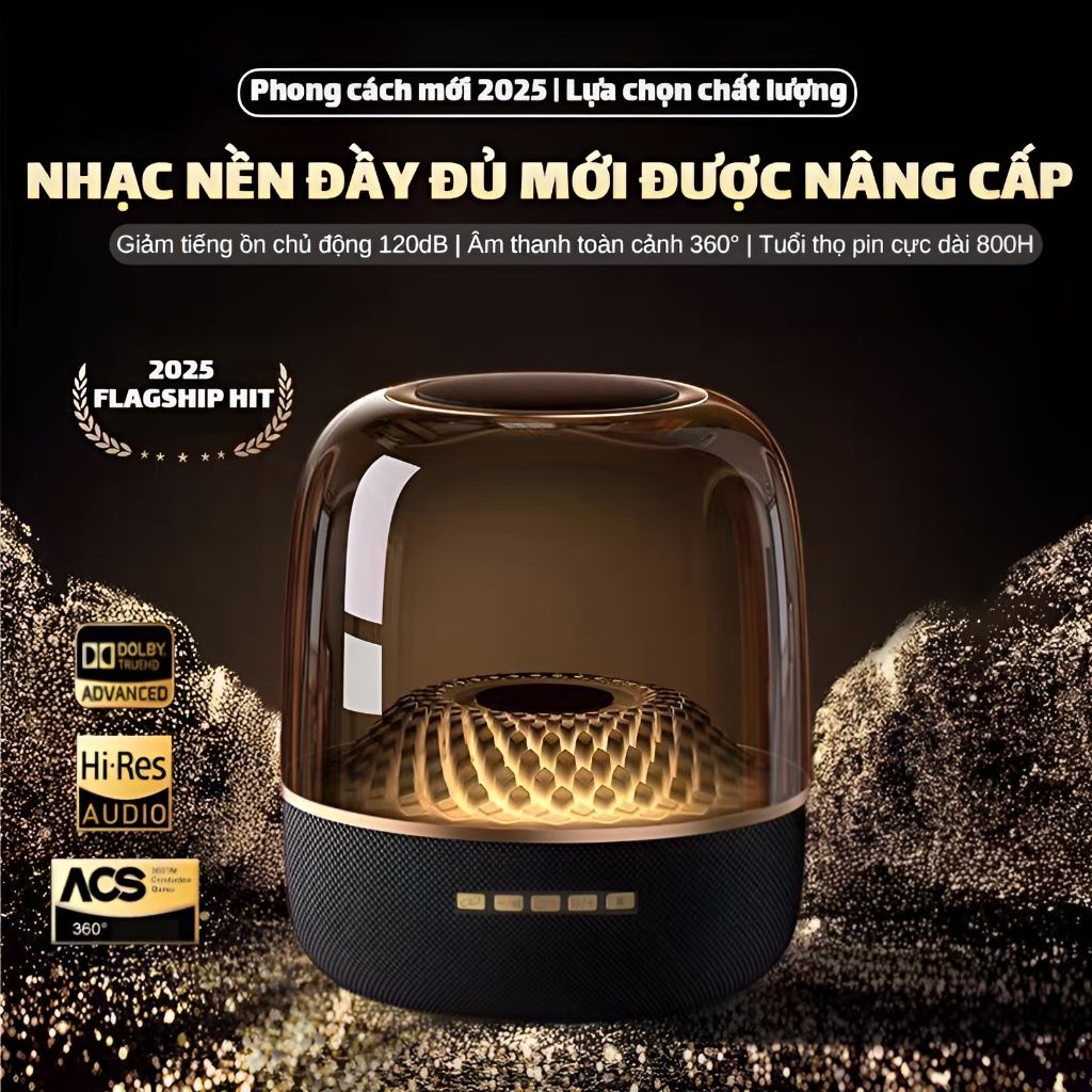 [BH 2N] Loa Bluetooth mini - Không dây - Chất lượng âm thanh HiFi độ nét cao - Loa siêu trầm - Thời lượng pin dài